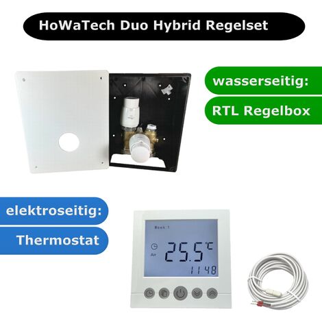 Digitaler Temperaturregler, LCD-Bildschirm Heizung Kühlung  Reptilienthermostat mit Sensorsonde, /