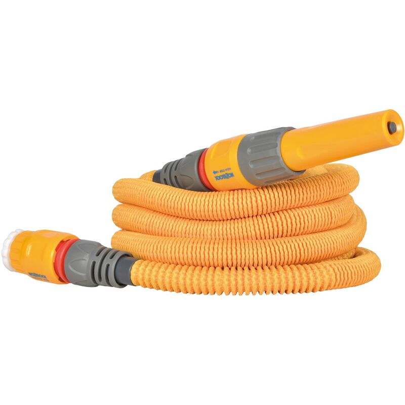 100-100-242 12.5m Wonderhoze Woven Expanding Hose Durable & Lightweight - Hozelock