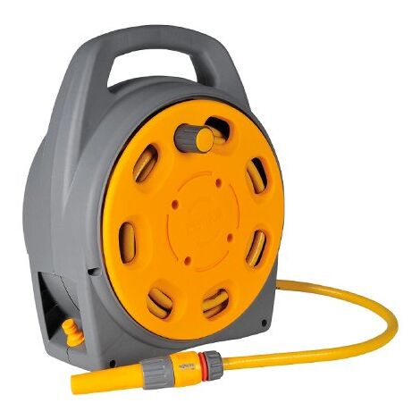 Hozelock AutoReel Boîte avec tuyau de 20 m (Ø12,5 mm) et Accessoires, Réglable en continu