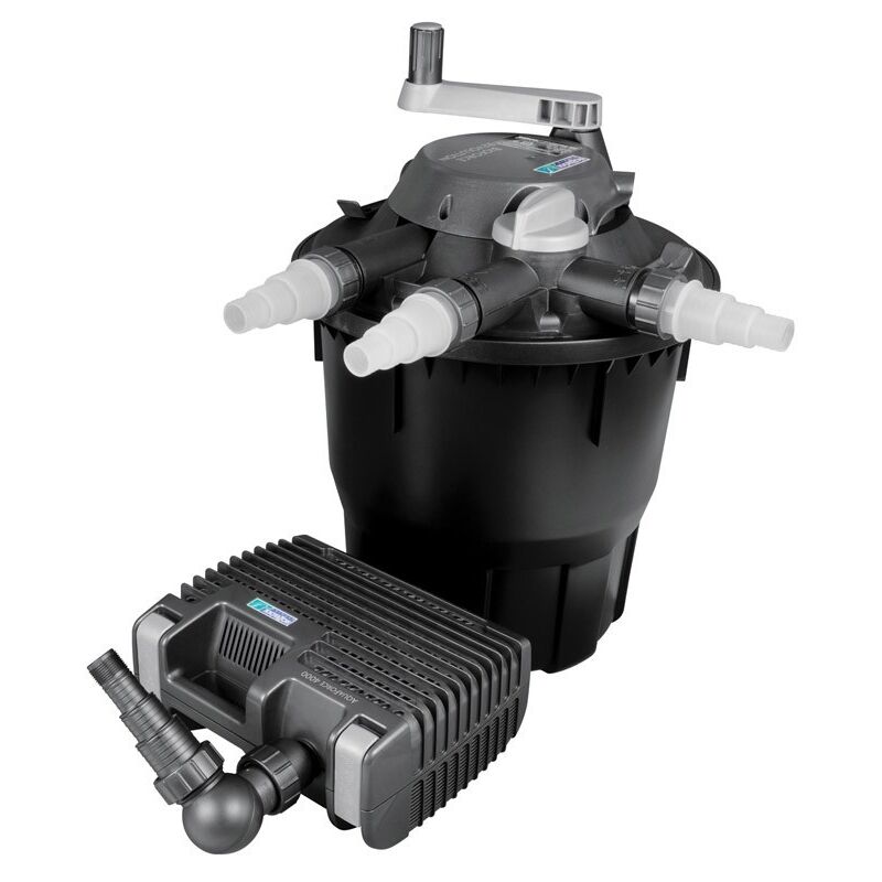 Hozelock - Système de filtration complet pour bassin avec pompe et filtration jusqu'à 12000 litres