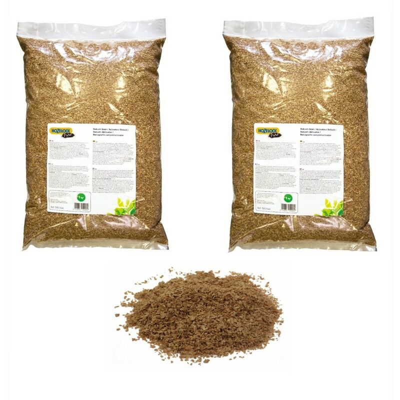 Bokashi Bran Kitchen Waste Compost Activator 2kg 6-8 Months Supply - Hozelock