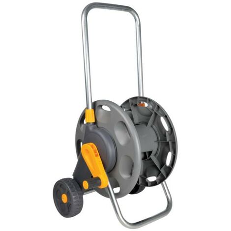 Hozelock – Enrouleur tuyau arrosage 60m – Tuyau Ø 12,5mm – 2 connecteurs inclus – Pour jardins de taille moyenne à grande