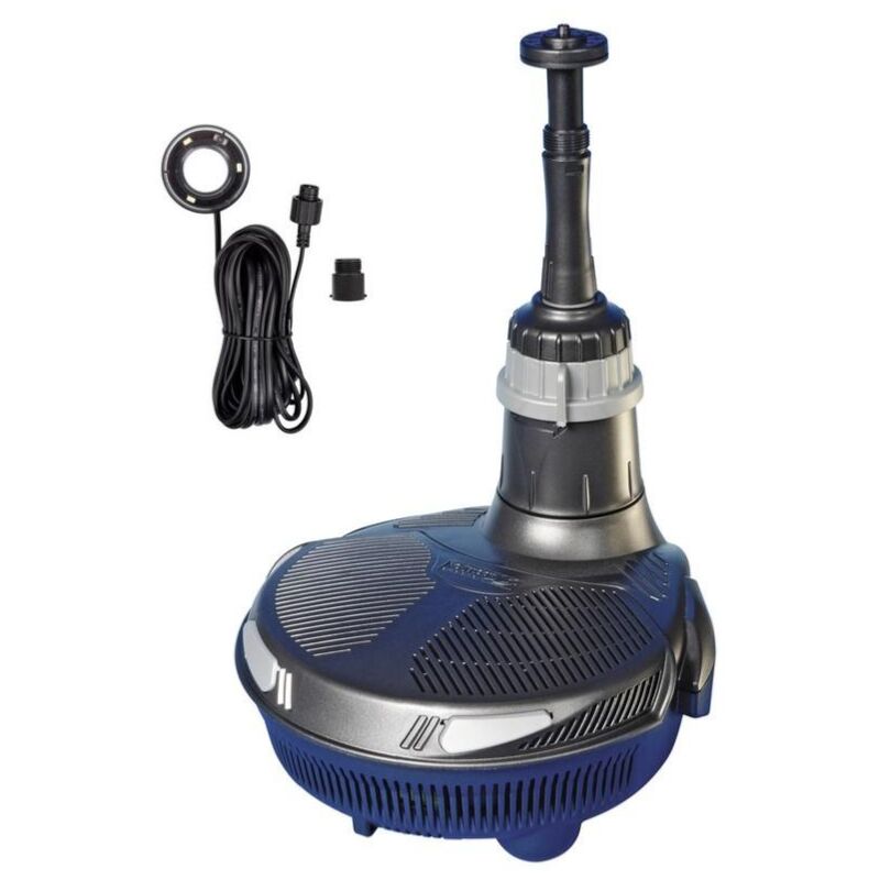 Hozelock - Pompe immergée Tout en Un EasyClear 3000 led avec filtre et uv et éclairage led