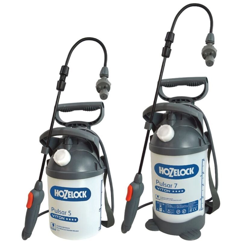 Pulvérisateur Pulsar Viton pour le traitement des bois, le bricolage et le jardin 5L - Hozelock