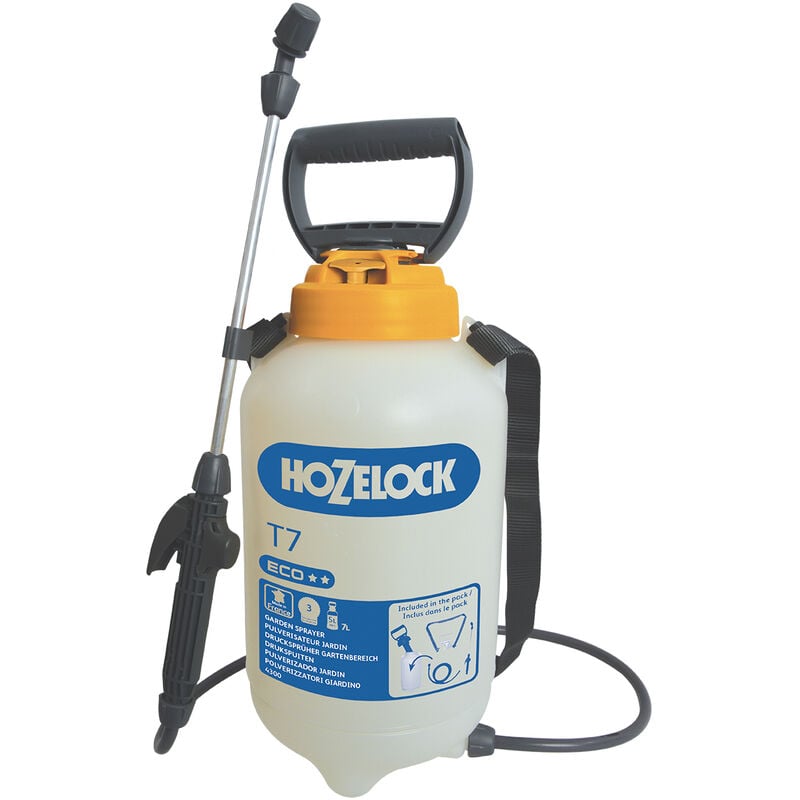 Pulvérisateur à pression préalable T7 ECO - HOZELOCK - Garantie 3 ans