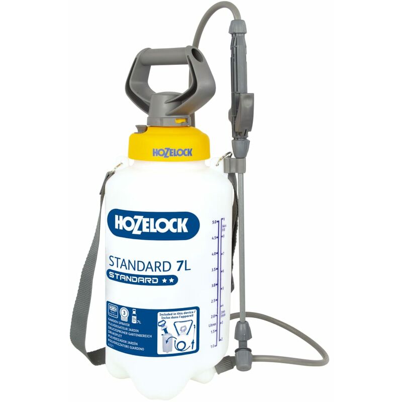 

Pulverizador a presión 7 L - Blanco - Hozelock
