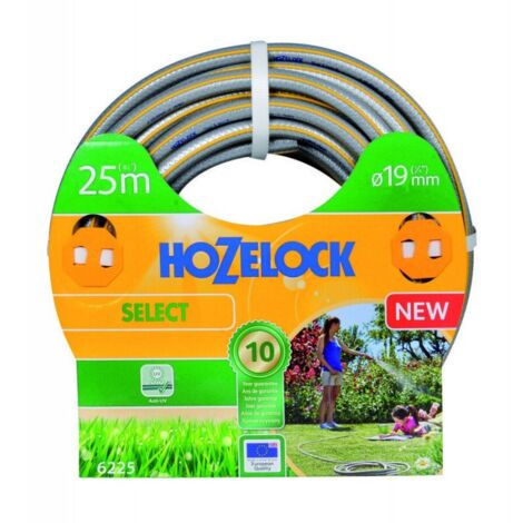 Hozelock Select Gartenschlauch grau 25 Meter 19 mm
