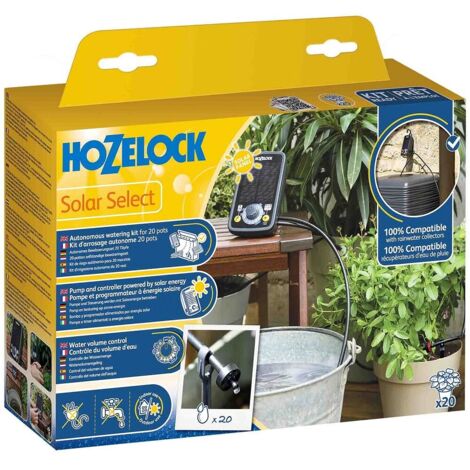 Hozelock Solar Select Irrigation Kit - Efficient Plant Watering