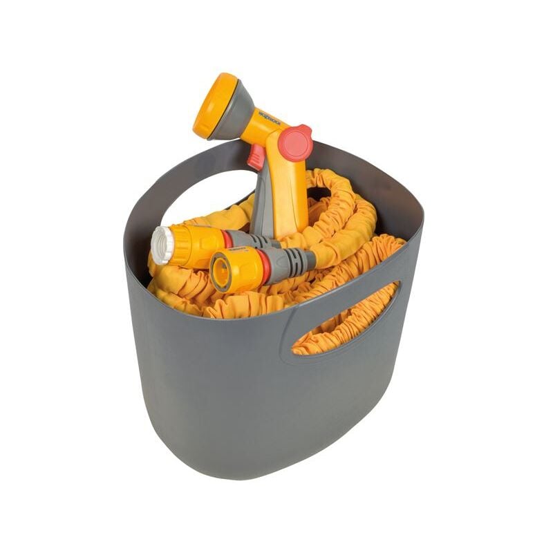 Tuyau city bag 7.5m raccord et pistolet - Hozelock