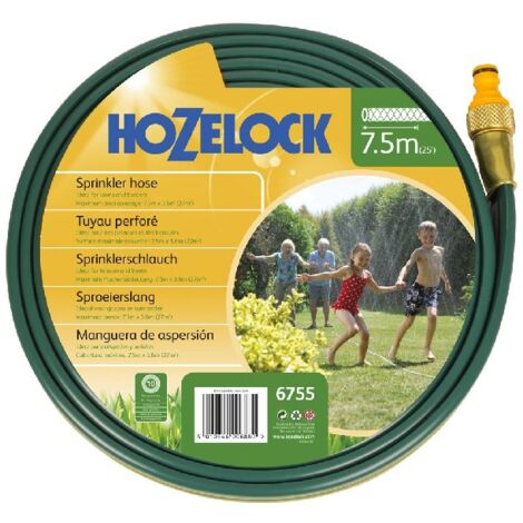 Hozelock Tuyau d'arrosage 10 mètres, irrigue jusqu'à 36 m2, incl. partie de connexion