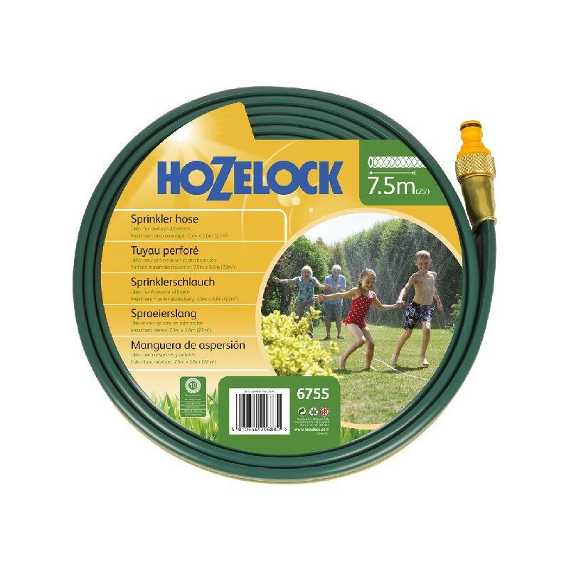 Tuyau arrosage fine pulvérisation tuyau d'aspersion 15m (120 uc/pal) - Couverture maximale 100m² - Hozelock