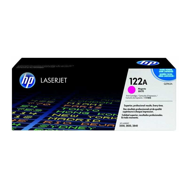 Image of Hp 122A Magenta Original LaserJet Toner Cartridge cartuccia toner 1 pz Originale