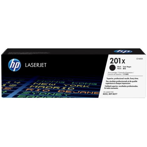 HP 201X High Yield Black Original LaserJet Toner Cartridge cartuccia toner 1 pz