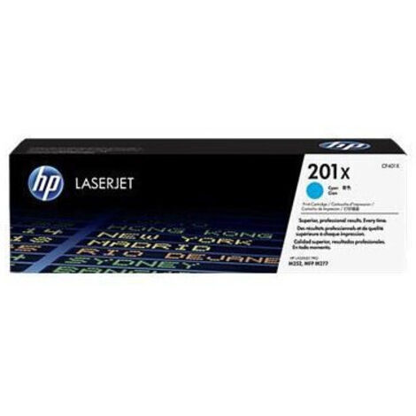 HP 201X High Yield Cyan Original LaserJet Toner Cartridge Cartouche de toner 1 pièce(s)
