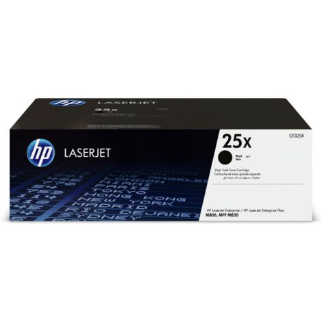HP 25X High Yield Black Original LaserJet Toner Cartridge Cartouche de toner 1 pièce(s)