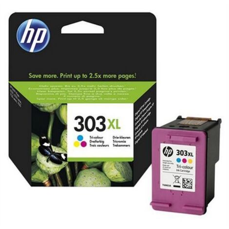 LIDERPAPEL HP 303XL Cyan/Magenta/Gelb Original Druckerpatrone mit hoher Reichweite