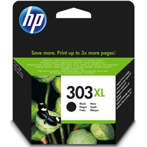 HP 303XL Schwarz Original Druckerpatrone mit hoher Reichweite