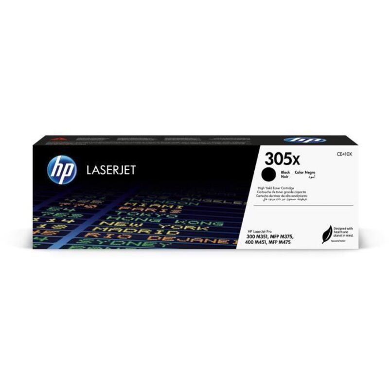 Hp 305X Toner Noir grande capacite authentique CE410X