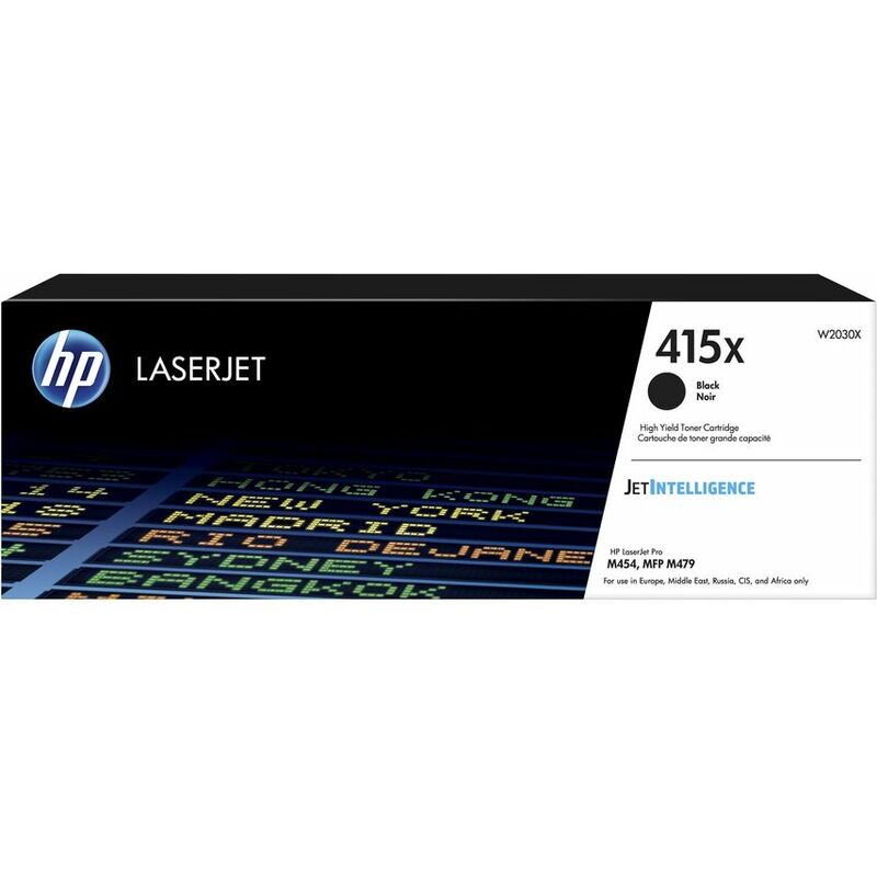 Liderpapel - Hewlett Packard hp 415X Black High Yield Toner 7.5K pages for hp Color LaserJet