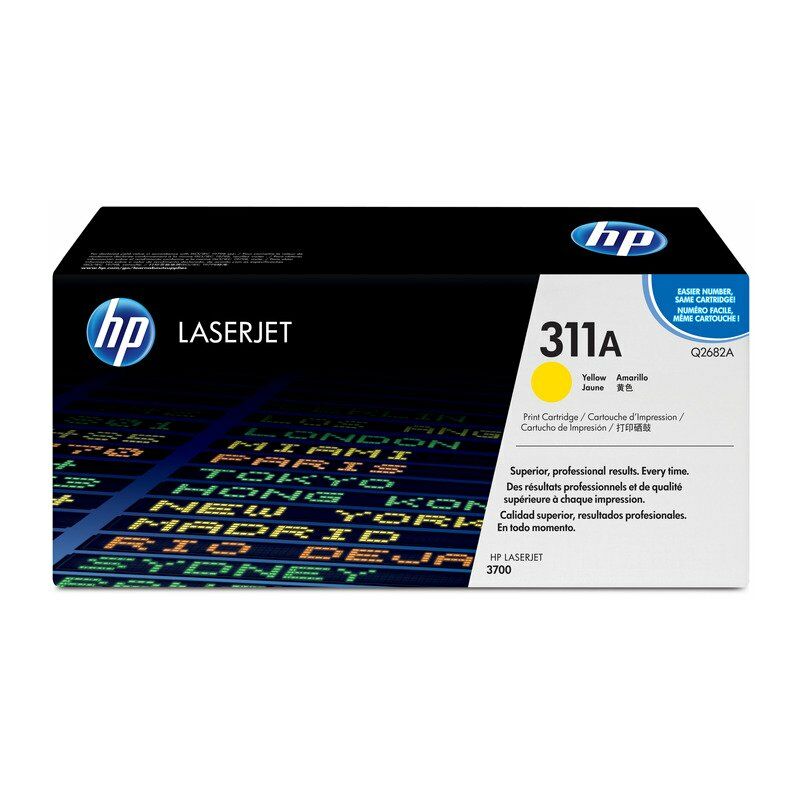 Image of Hewlett Packard - hp 311A Yellow Original LaserJet Toner Cartridge cartuccia toner 1 pz Originale Giallo