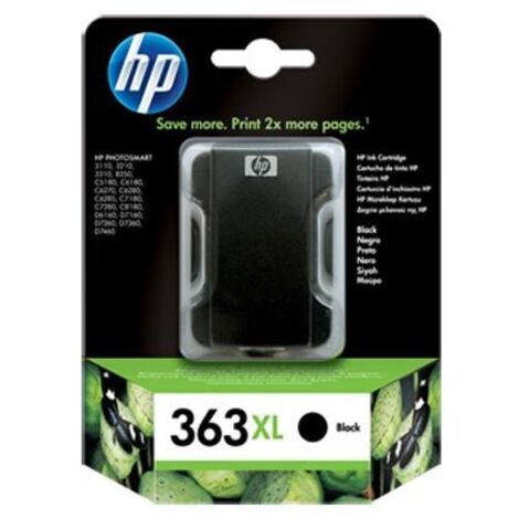 HP 363XL Cartuccia d'Inchiostro 1 pz Originale Resa Elevata XL Nero