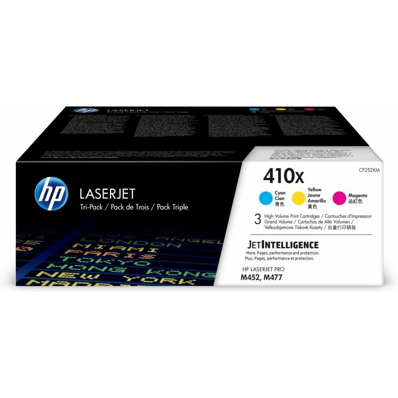 

HP Tóner HP 410X Tricolor