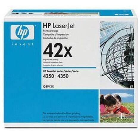 HP 42X High Yield Black Original LaserJet Toner Cartridge cartucho de tóner 1 pieza(s) Negro
