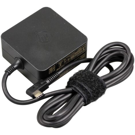 HP 45W USB Type-C AC Adapter und Inverter de Power Indoor Schwarz