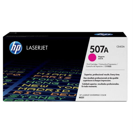 HP 507A Magenta Original LaserJet Toner Cartridge Cartouche de toner 1 pièce(s)