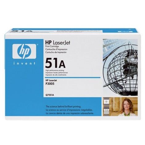 HP 51A Black Original LaserJet Toner Cartridge Cartouche de toner 1 pièce(s)