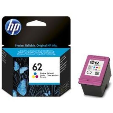 HP 62 Original Cian, Magenta, Amarillo Rendimiento estándar