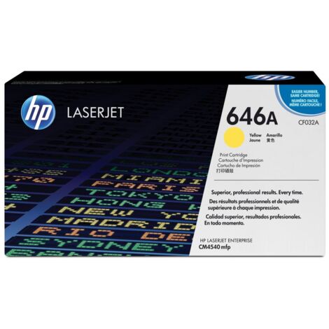HP 646A Yellow Original LaserJet Toner Cartridge Cartuccia Toner 1 pz