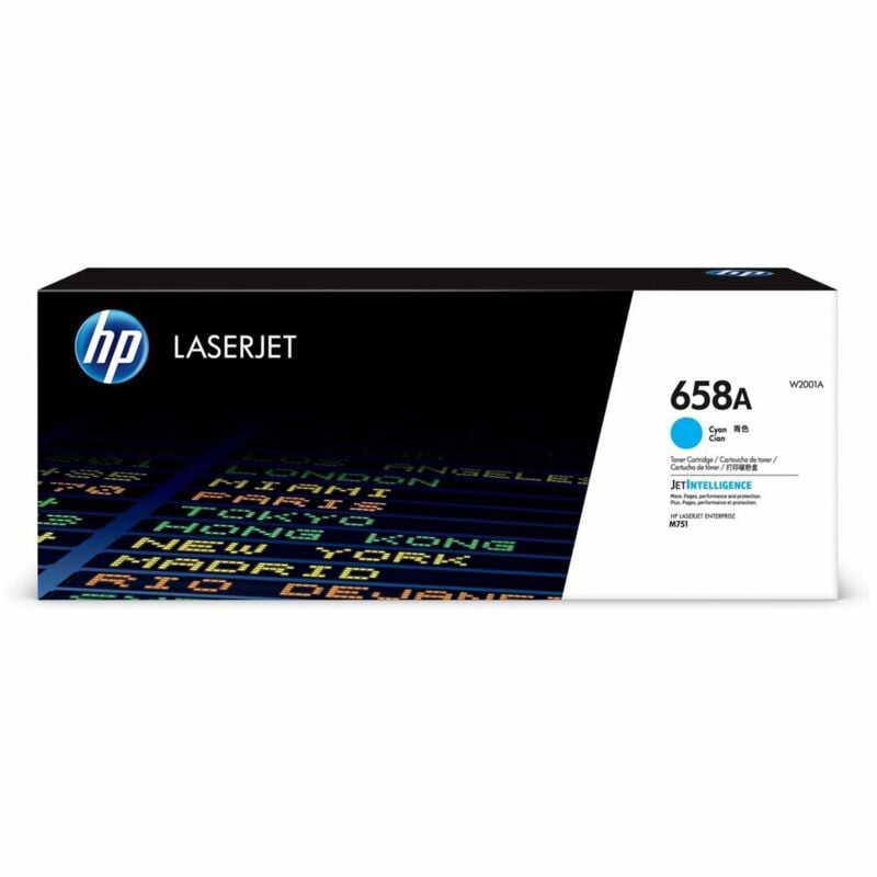 HP 658A Cyan Toner 6K Pages