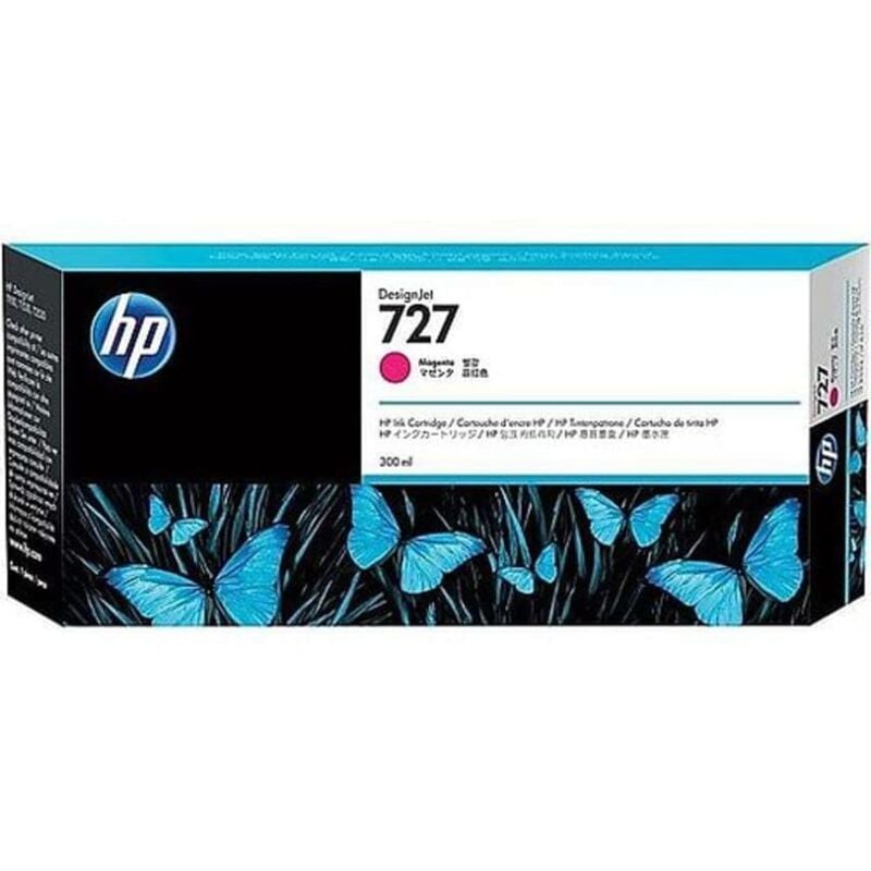 HP F9J77A No 727 Magenta Ink - 300 ml