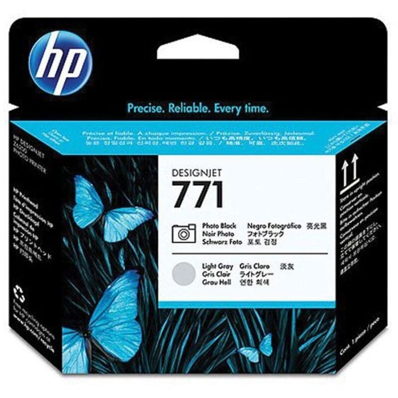 HP CE020A No 771 Black & Light Grey Printhead