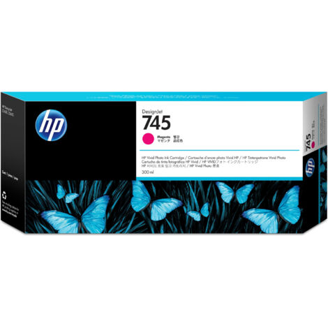 HP 745 DesignJet Druckerpatrone Magenta, 300 ml