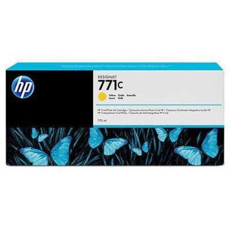 HP 771C 775-ml Yellow DesignJet Ink Cartridge Druckerpatrone 1 Stück(e) Original