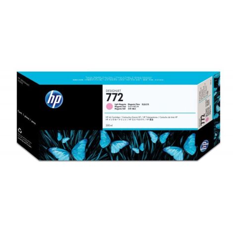 HP 772 300-ml Light Magenta DesignJet Ink Cartridge cartucho de tinta 1 pieza(s) Original