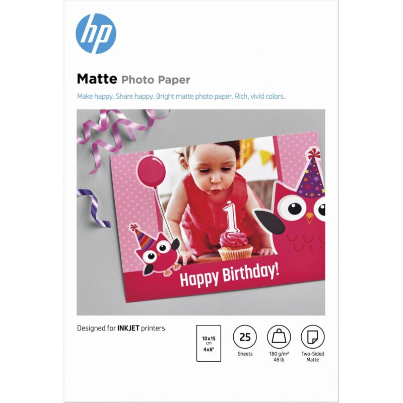 Confezione Con Inchiostro E Carta Fotografica Hp 25 Unit 