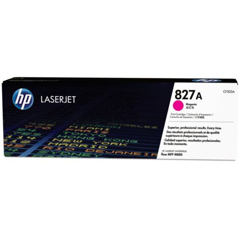 HP 827A Magenta Original LaserJet Toner Cartridge cartuccia toner 1 pz