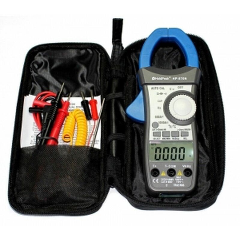 

HP-870N HoldPeak Auto Range True RMS Frequency DC AC Clamp Meter Multimeter