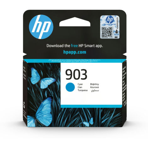 HP 903 Cyan Original Ink Cartridge Cartuccia d'Inchiostro 1 pz Resa Standard