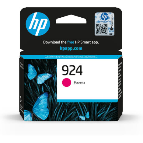 HP 924 Magenta Original Ink Cartridge Cartuccia d'Inchiostro 1 pz Resa Standard