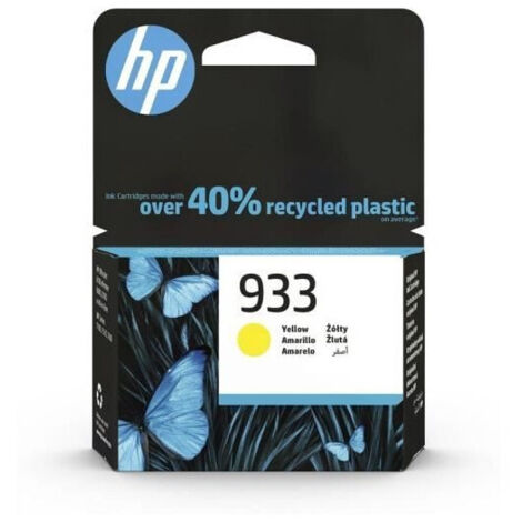 HP 933 Cartouche d'encre jaune authentique (CN060AE) pour HP OfficeJet 7100