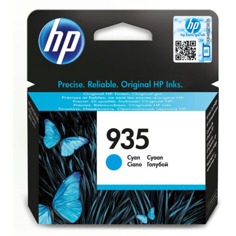 HP 935 Cartucho Tinta Original Cian