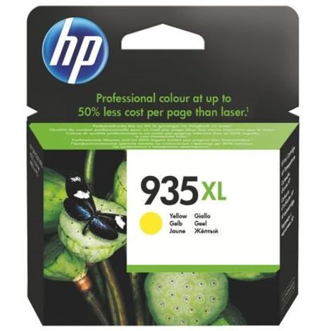 HP 935XL High Yield Yellow Original Ink Cartridge cartouche d'encre 1 pièce(s) Rendement élevé (XL)