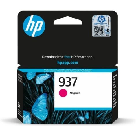 HP 937 Magenta Original Ink Cartridge cartouche d'encre 1 pièce(s) Rendement standard