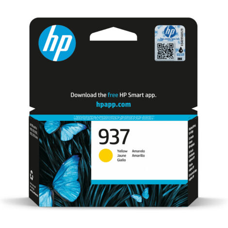 HP 937 Yellow Original Ink Cartridge Druckerpatrone 1 Stück(e) Standardertrag