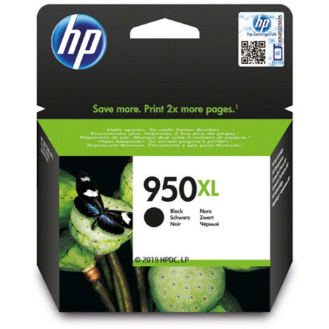 HP 950XL High Yield Black Original Ink Cartridge cartouche d'encre 1 pièce(s) Rendement élevé (XL)