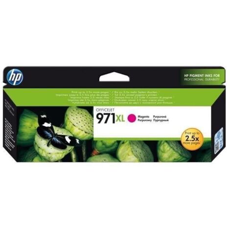 HP 971XL High Yield Magenta Original Ink Cartridge cartouche d'encre 1 pièce(s) Rendement élevé (XL)